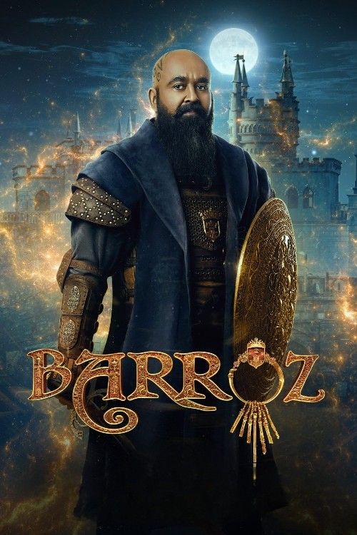 poster of Barroz (2024) Hindi Dubbed Movie