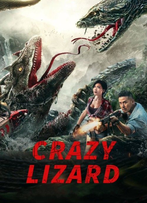 poster of Crazy Lizard (2024) Hindi ORG Dubbed Movie