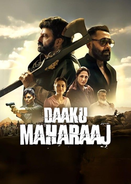 poster of Daaku Maharaaj (2025) Hindi ORG Dubbed Movie