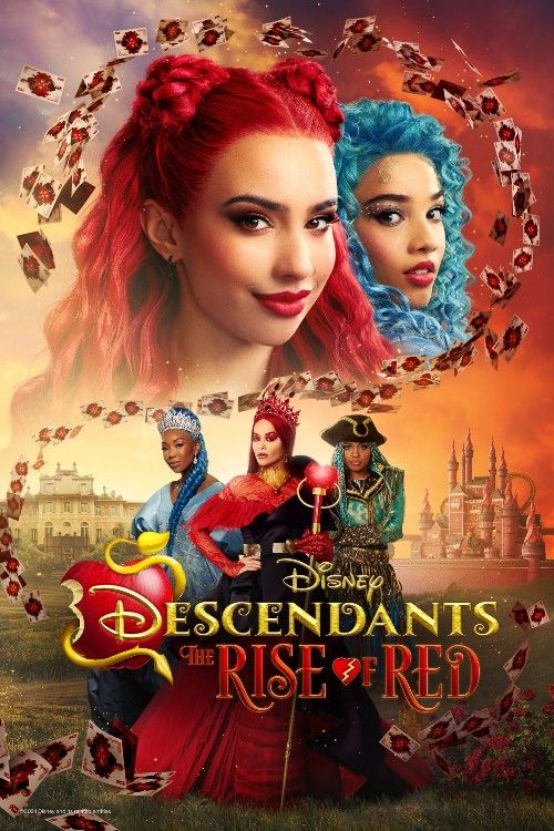 Descendants: The Rise of Red (2024) Hollywood English Movie download full movie