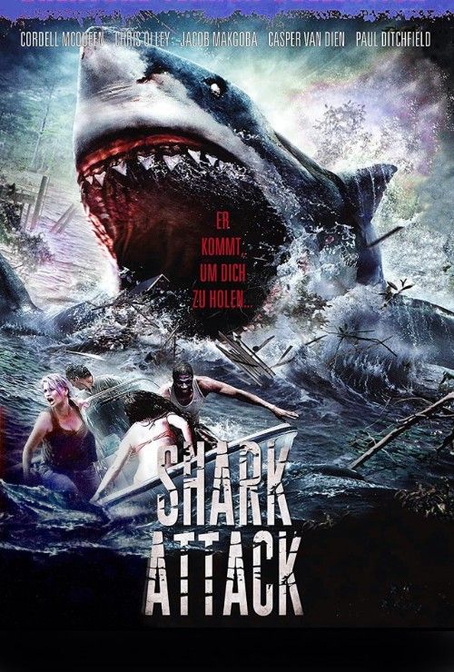 poster of Shark Attack (1999) Hindi Dubbed Movie