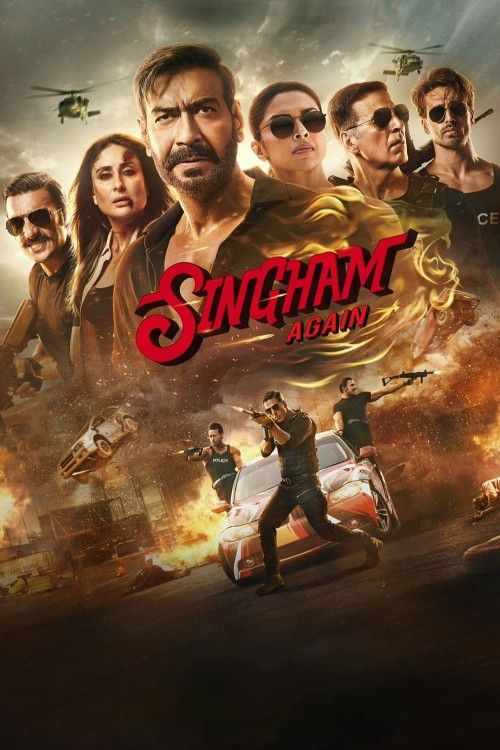 poster of Singham Again (2024) Hindi Movie